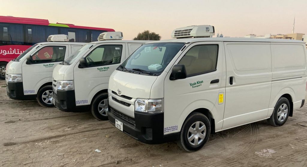 used chiller van for sale in UAE